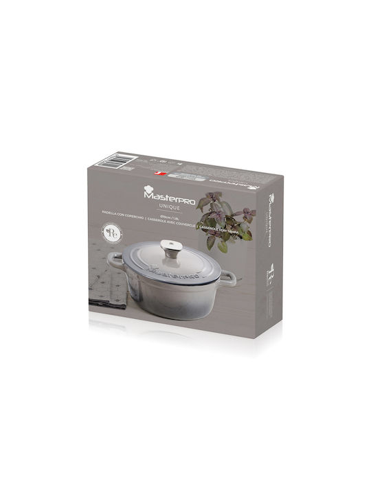 MasterPro Unique Deep Pot made of Cast Iron 1.8lt / 19cm