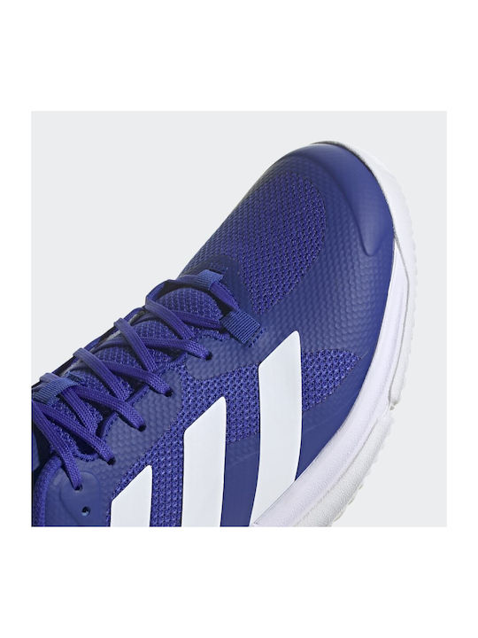 Court Team Bounce 2.0 Sport Shoes Volleyball Lucid Blue / Cloud White / Silver Metallic