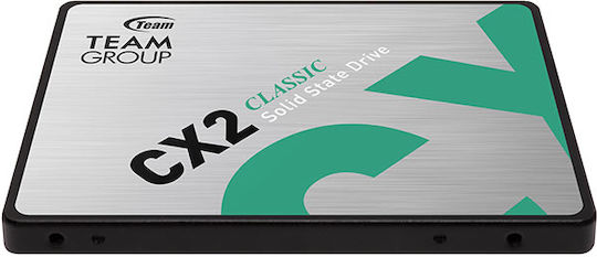 TeamGroup CX2 SSD 256GB Type 2.5'' with SATA III Connection T253X6256G0C101