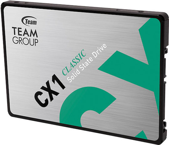 TeamGroup CX1 SSD 480GB 2.5 Inch SATA III Connection