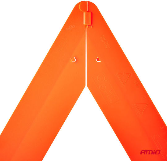 AMiO Car Warning Triangle 43cm with ECE R27 Certification