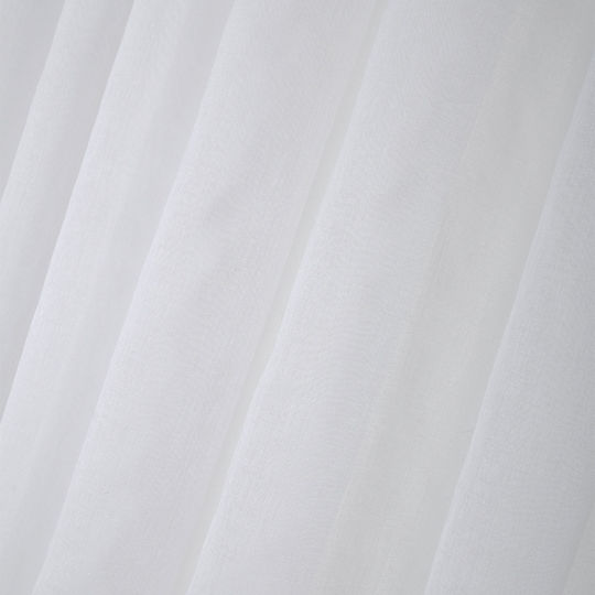 Perdea Cu Capse S-F Monna Alb 300x260cm