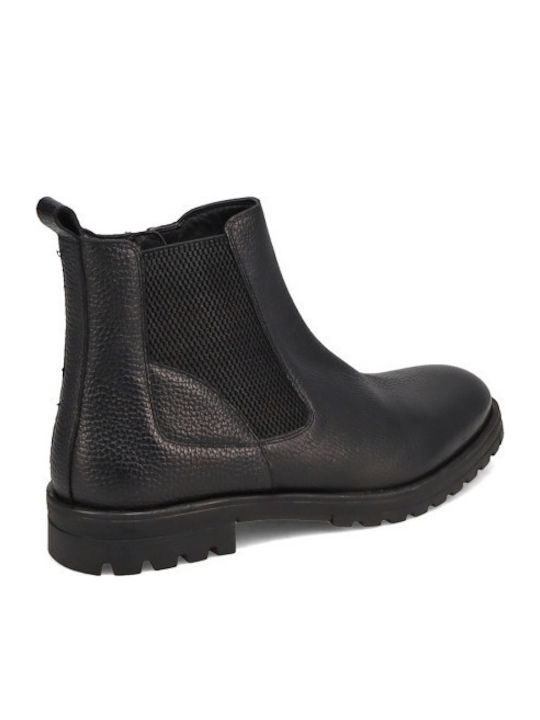 Leather Black Chelsea Boots