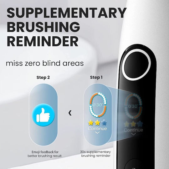 OClean X10 Smart Periuță de dinți electrică cu Temporizator Gray