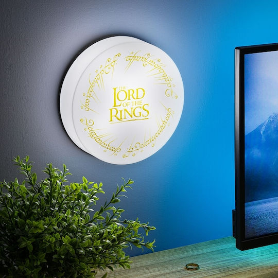 Paladone Lord Rings Logo Decorative Lamp White