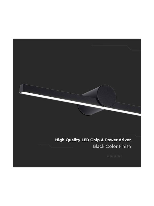 V-TAC Wall-Mounted Outdoor Light LED IP65 10W with Warm White Light 61x10x7.5εκ.