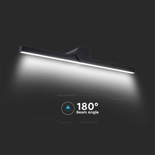 V-TAC Επιτοίχιο Εξωτερικό Φωτιστικό LED IP65 10W με Θερμό Λευκό Φως 61x10x7.5εκ.
