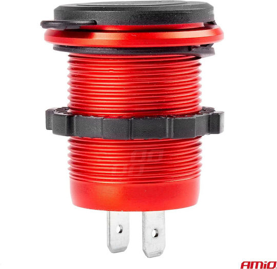 AMiO Zigarettenanzünder-Adapter Auto 12V - 24V