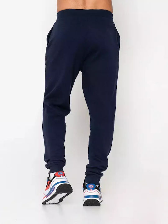 Fila Nicholls Men's Sweatpants with Rubber Navy Blue