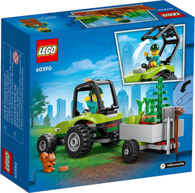 Lego -Stadt Park Tractor für 5+ Jahre