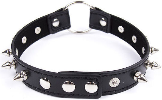 Dream Love Ohmama Fetish Spikes Punk Collar Κολάρο σε Μαύρο Χρώμα