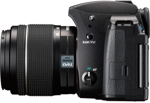 Pentax DSLR Φωτογραφική Μηχανή KF Crop Frame Kit (18-55 WR) Black