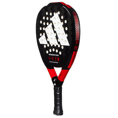 Adidas Metalbone Youth 3.2 RK4AA1U22 Kids Padel Racket Black / Red