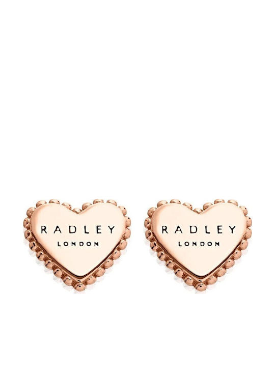 Radley London Ohrringe Stecknadelverschluss aus Silber Vergoldet