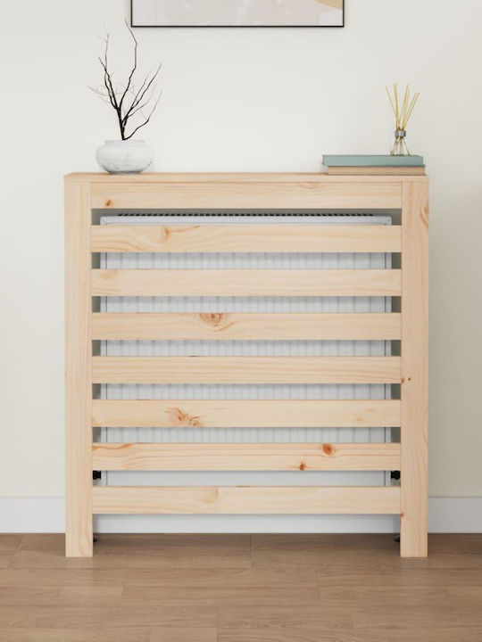 vidaXL Brown Solid Wood Radiator Cover 79.5x19x84cm