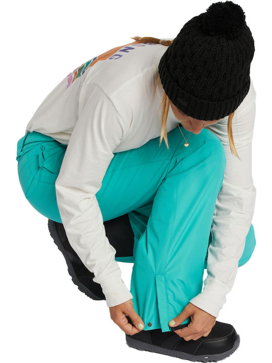 Billabong A/Div Malla F6PF06BIF2-1977 Women's Trousers for Ski & Snowboard Turquoise