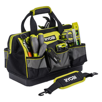 Ryobi RSSSTB1 Over the Shoulder Tool Bag Green L38xW29xH20.5cm