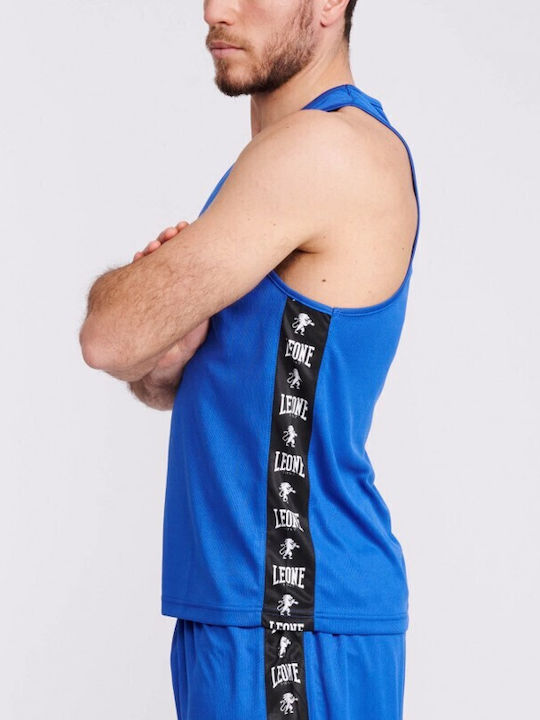 Leone 1947 Ambassador Ανδρική Αμάνικη Μπλούζα AB218-BL για Boxing Μπλε