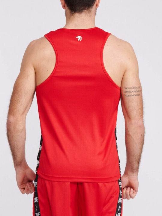 Leone 1947 Ambassador Sleeveless Shirt AB218-RD for Boxing Red
