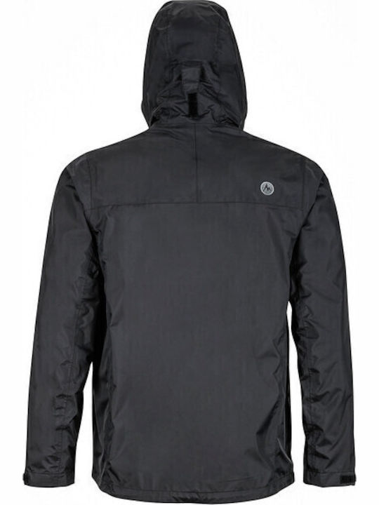 Precip Geci Barbat Χειманică Waterproof și cu Protecție Împotriva Vântului Black