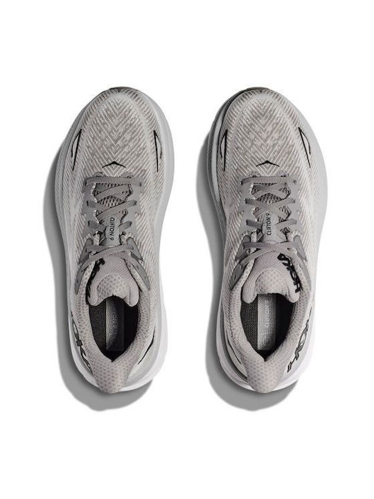 Hoka Clifton 9 Men's Running Sport Shoes Gray