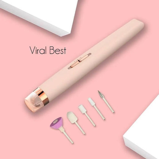 Nail Battery Drill Pink