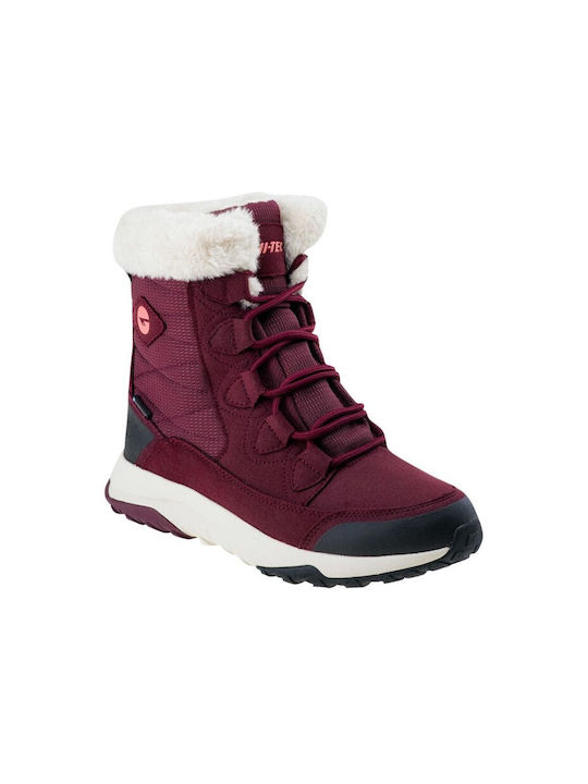 Hi-Tec Mestia Mid Damen Wanderstiefel Rot