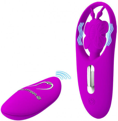 Pretty Love Dancing Butterfly Mini Κλειτοριδικός Δονητής με Απομακρυσμένο Έλεγχο Panty Stimulator with Remote Control 10.8cm Pink