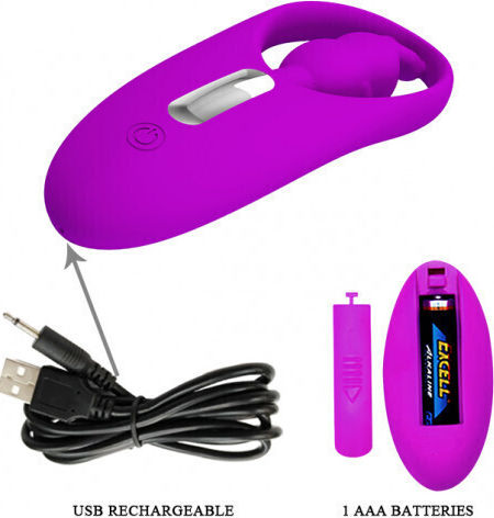 Pretty Love Wild Rabbit Vibrator Kaninchen mit Fernbedienung Höschen Stimulator 10.8cm Fuchsia