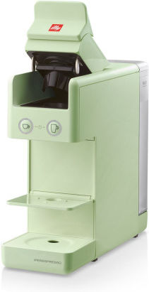 Illy Y3.3 Iperespresso Pod Coffee Machine Iperespresso Pressure 19bar Light Green