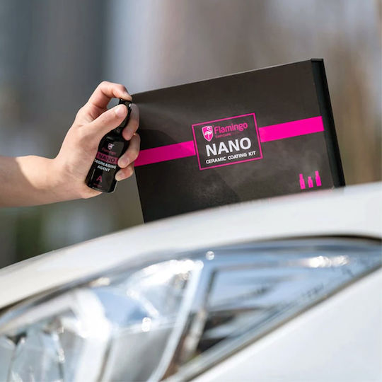 Flamingo Nano Ceramic Coating Kit Σετ Κεραμικής Επίστρωσης Αυτοκινήτου