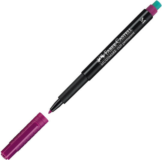 Faber-Castell Multimark 1525 CD/DVD Marker 1mm Purple