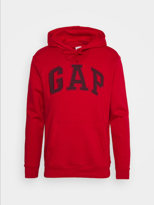 Sweatshirt with Hood Red