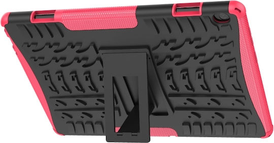 Tire Texture Back Cover Ανθεκτική Ροζ (Lenovo Tab M10 10.1")
