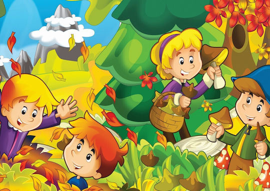 Детски Пъзел Autumn Spring за 4+ години+ Години 59бр Art Puzzle