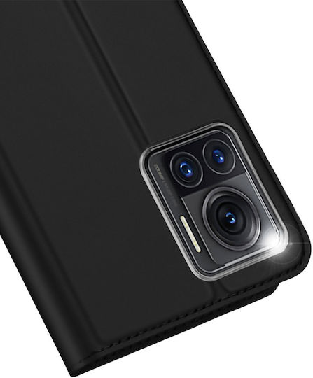 Dux Ducis Skin Pro Book Δερματίνης Μαύρο (Motorola Edge 30 Ultra)