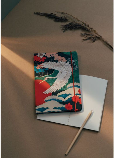 Grupo Erik Notebook Ruled A5 Premium Japanese Art Multicolour 1pcs