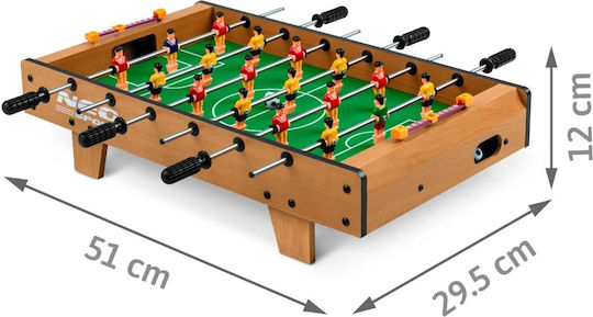 NEO Sport NS-436 Masa de fotbal Lemn L51 x L29.5 x Î2cm.