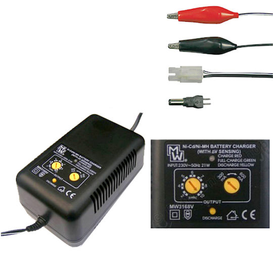 Minwa MW 3168-V Blei-Säure-Batterieladegerät 12V 0.6A