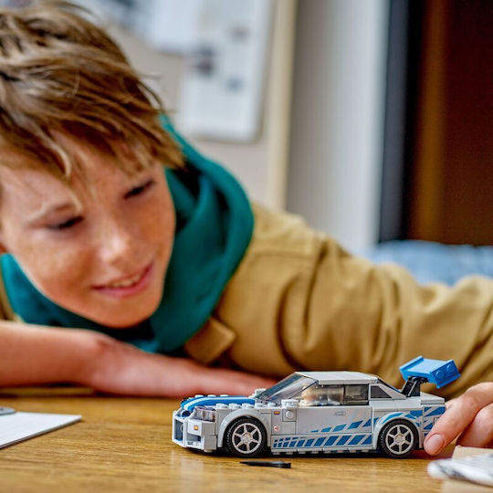 LEGO Speed Champions 2 Fast 2 Furious Nissan Skyline GT-R (R34) για 9+ Ετών