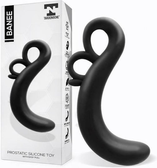 Tardenoche Banee Πρωκτικό Dildo Μαύρο 9.2cm