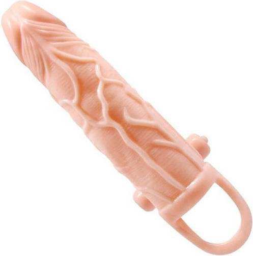 Pretty Love Brave Man Προέκταση Πέους με Δόνηση Flesh 5cm