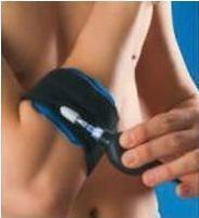 Anatomic Help 0062 Περιαγκωνίδα για Επικονδυλίτιδα σε Μαύρο χρώμα