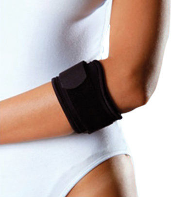 Anatomic Help 0068 Elbow Support for Epicondylitis in Black color 0068