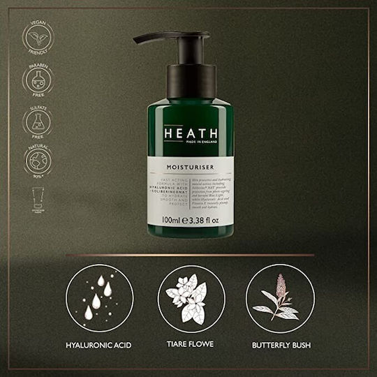 Heath The Facial Routine Kit Hautpflegeset für Anti-Aging, Feuchtigkeitsspendend & Gesichtsreinigung