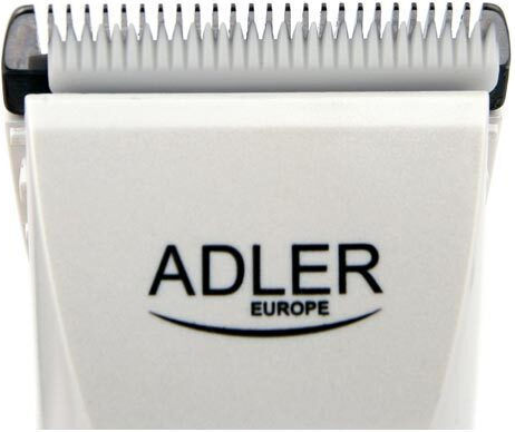 Adler Επαγγελματική Επαναφορτιζόμενη Κουρευτική Μηχανή Λευκή AD 2827