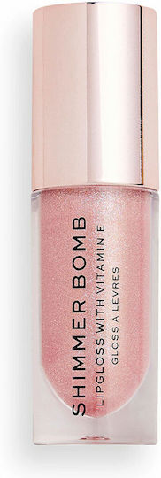 Revolution Beauty Shimmer Bomb Lip Gloss Glimmer 4.6ml