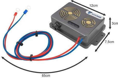 Iso Trade Repelent pentru rozătoare auto Respelent electronic pentru rozătoare cu ultrasunete 12-15V
