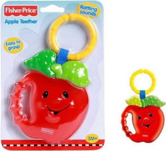 Fisher Price Apple Μασητικός Κρίκος Οδοντοφυΐας από Πλαστικό για 3 m+