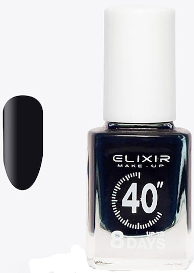 Elixir 40″ Up To 8 Days Gloss Nail Polish Long Lasting Quick Dry 300 Denim 13ml